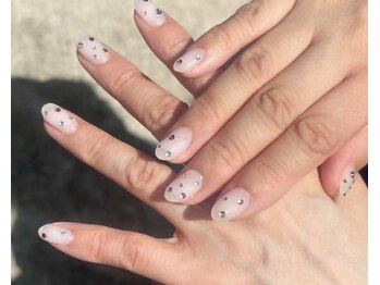 コンサート(Concert)/大人なジュエリーネイル