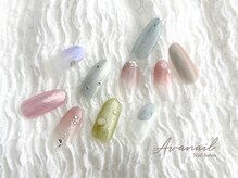 アバネイル 名駅店(AVA NAIL)/雨色ニュアンスネイル