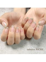 リッシュ(RICHE)/アクセサリーフレンチネイル！