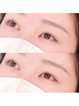 トータルビューティーサロン マイスター(MEISTER)/瞼に当たらない絶妙カール！