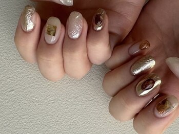 プチナノ(petitnano)/【sora】ニュアンスネイル