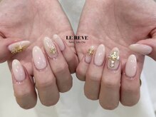 ルレーブ(LE REVE)/ワンカラー×ゴールドパーツ