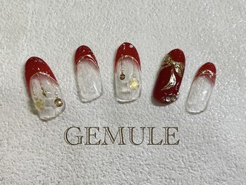 ネイルアンドアイラッシュ ジェムール 川越店(Nail&Eyelash GEMULE)/12月新作デザイン