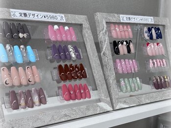 イロ バイ ミロク(ILO by miloc)の写真/【プライベートサロン】毎月トレンドデザインを更新中◎ちゅるん、うるっとした韓国風ネイルも豊富♪