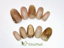 エリクサーネイル 池袋(Elixir Nail)/定額b カジュアル/クーポン使用