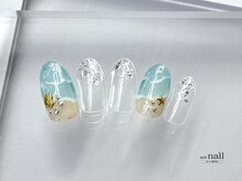 アンドラッシュ アンドネイル 本郷三丁目駅前店(and lash/and nail)/summer design＊.°/ベーシック