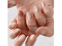ノーラスリエン(Nolaslien)/マグネットネイル モカベージュ