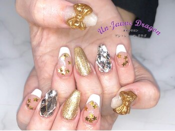 アン ジョーヌドラゴ/【自爪ネイル】キラキラネイル