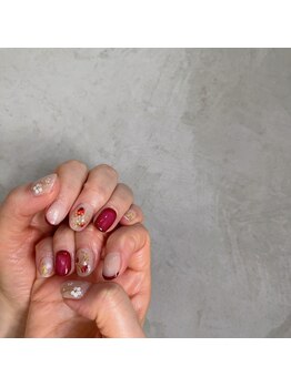 アティックネイルアトリエ(attic nail atelier)/お正月ネイル★