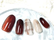 ラウレアネイル(laule'a nail)/秋ネイル