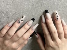 イビズ 新宿店(eviz)/スカルプフレンチネイル