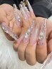 【初回オフ無料】スカルプ持ち込みデザインMサイズ(シンプル)