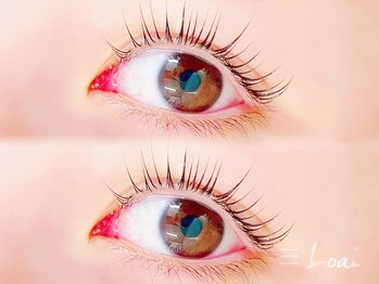 ロア 梅田店(Loa)の写真/[梅田/上下パリジェンヌラッシュリフト/韓国アイドル風束感まつげパーマ］話題のケラチントリートメント♪