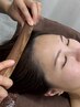 【オプション】ヘッドパワーツリーで極上リリース★眼精疲労にも