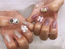 フフネイル(fufu nail)/キティちゃんパーツ人気です！