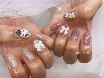 フフネイル(fufu nail)/キティちゃんパーツ人気です！
