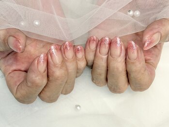 ラメグラデーション