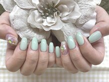 ディーネイル 京橋(D-nail)/井上/ミントカラーネイル