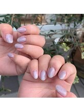 キッシュネイルズ(quiche nails)/ラメ入りパープル