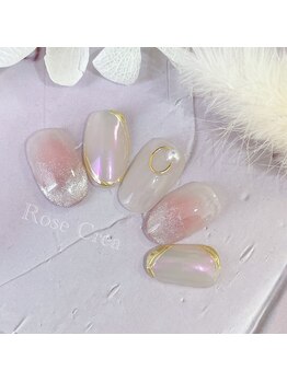 ローズクレア(Rose Crea)/チークマグネットネイル