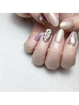 デュオネイル(duo nail)/オーダーアート6本