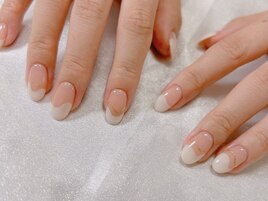 うねうねフレンチネイル♪