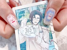 ラルネイル 大宮(Lull. nail)/キャラクターアート1本￥3,000