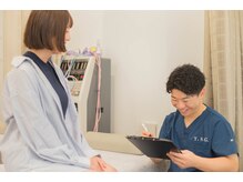 北越谷しんあい整骨院/カウンセリング