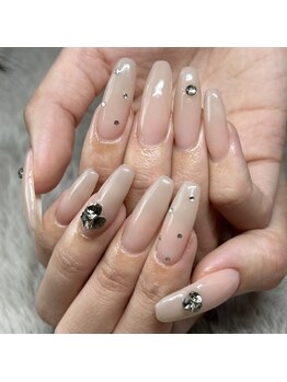 ジェルネイル/長さだし/立川