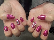 ブランシュネイル(BlancheNail)/全面ミラーネイル