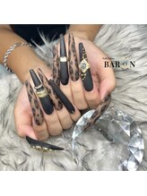 バロン 町田店(BARON)/アニマル柄秋ネイル☆