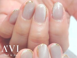 マグネット/ラメフレンチ