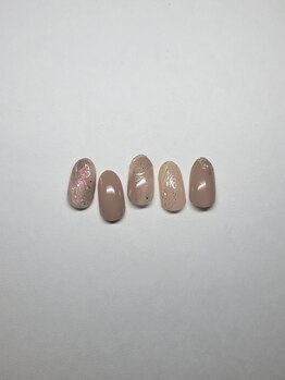 冬クリスマスネイル 