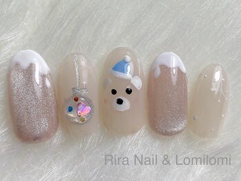 リラ(RIRA)/クリスマスネイル×マグネット