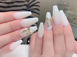 チップ長だしワンカラー+パーツ