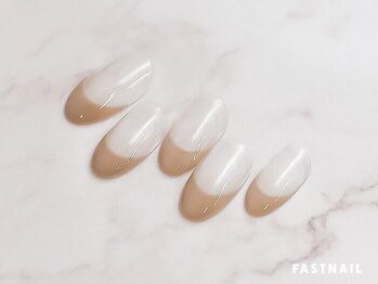 ファストネイル 高崎駅前店(FAST NAIL)/クリアネイル/フレンチ/シンプル