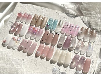 ネイルマフィア 池袋店(NAIL MAFIA)の写真/韓国ワンホンネイル・Y2K・ニュアンス・マグネットなど、トレンドを楽しむなら≪定額ネイル≫がおすすめ◎