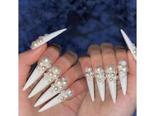 ココネイル 池袋(coco nail)/チップワンカラーパール付け放題