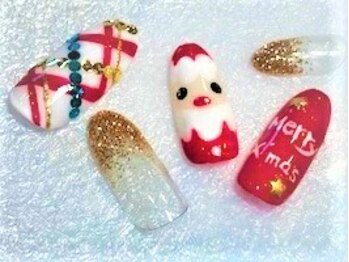 メゾフォルテ/Christmasネイル☆