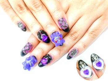 ネイルコレクション ピンク(Nail Collection Pink)/ジェル放題+キャラ☆ゲンガー