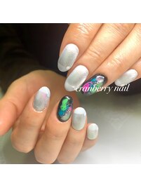 ニュアンスネイル　甘皮ケア付き