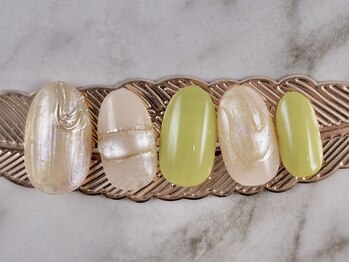 ショコ アンド ラム(Syoko&Lum)/☆ぷっくりニュアンスネイル☆