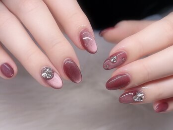 ネイルアンドアイラッシュサロン レア 千葉店(Lea)/マグネットネイル