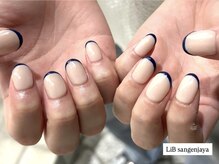 リブ 三軒茶屋(LiB)/ネイビースキニーフレンチ