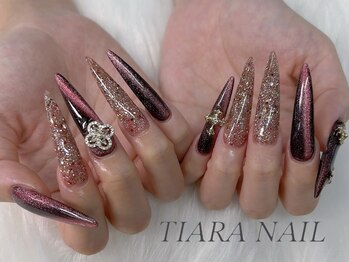 ティアラネイル(TIARA NAIL)/ロング[MAX以上]ベース自由