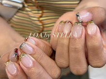 ロア バイ ステラ(LOA by STELLA)の雰囲気(フルデザイン90min ¥11000パラジェル/フィルイン/マグネット)