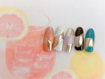 ネイルサロン&スクール ジーナ(GINA)/カラフルアートネイル