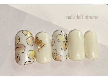 ネイルズデフィー 日根野サロン(NAILS defi)/デザイン¥10725(ご新規¥7508)