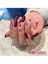 ボディ キス(BODY XOXO)/ダイダイ柄