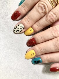 カラフルネイル